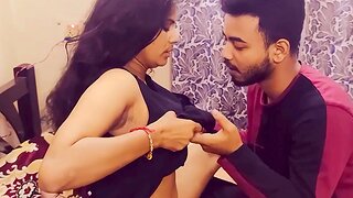 Homemade video of an Indian woman being fucked by the brush lover